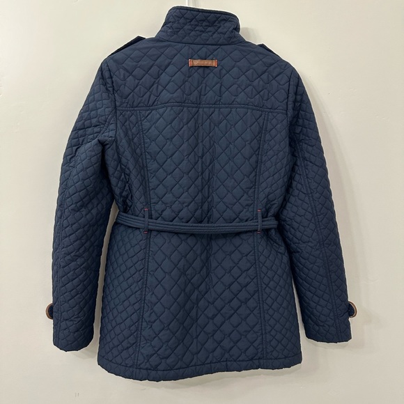 Land’s’ End Quilted Primaloft Parka in Blue Size Small - Picture 3 of 16